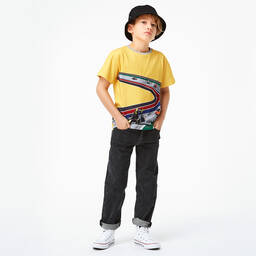 Molo-Regular Fit Grey Denim Jeans | Childrensalon Outlet