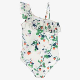 Molo-Strawberry Swimsuit (UPF50+) | Childrensalon Outlet