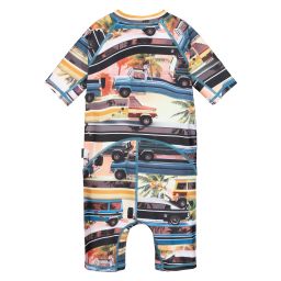 مولو-أوفرول وانزي واقي من الشمس لون أزرق وأسود للأولاد +UPF50 | Childrensalon Outlet