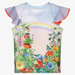 مولو-توب واقي من الشمس لون أزرق للبنات (UPF 50+) | Childrensalon Outlet