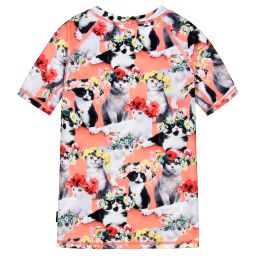 مولو-توب واقي من الشمس لون زهري للبنات +UPF50 | Childrensalon Outlet