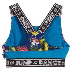 Molo-Teen Blue Activewear Crop Top | Childrensalon Outlet