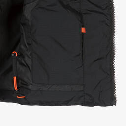 Molo-Teen Blue & Black Puffer Gilet | Childrensalon Outlet