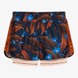 Molo-Синие спортивные шорты с цветами для подростков | Childrensalon Outlet
