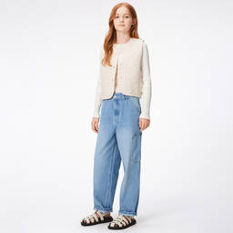 مولو-جينز قطن دنيم لون أزرق | Childrensalon Outlet