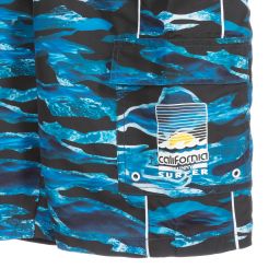 Molo-Teen Blue Swim Shorts (UPF50+) | Childrensalon Outlet