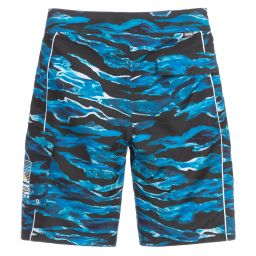 Molo-Teen Blue Swim Shorts (UPF50+) | Childrensalon Outlet