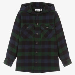 Molo-Рубашка в сине-зеленую клетку | Childrensalon Outlet