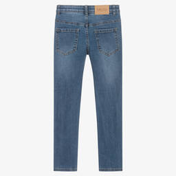 Molo-Голубые джинсы из органического хлопка | Childrensalon Outlet