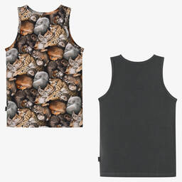 Molo-Хлопковые майки для мальчиков-подростков (2шт.) | Childrensalon Outlet