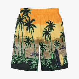 Molo-Шорты из органического хлопка с пальмами | Childrensalon Outlet