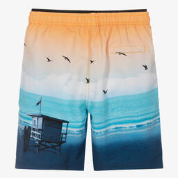 Molo-Teen Boys Sunset Beach Swim Shorts (UPF50+) | Childrensalon Outlet