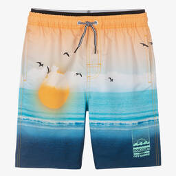 Molo-Teen Boys Sunset Beach Swim Shorts (UPF50+) | Childrensalon Outlet