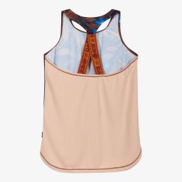 Molo-Teen Brown Floral Sports Top | Childrensalon Outlet