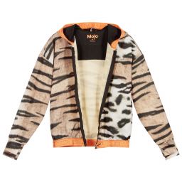 Molo-Топ с тигровым принтом на молнии для подростков | Childrensalon Outlet