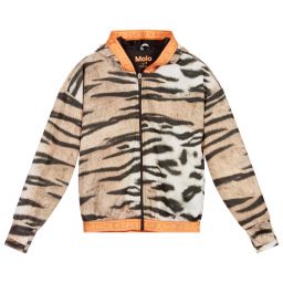Molo-Топ с тигровым принтом на молнии для подростков | Childrensalon Outlet