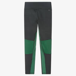 Molo-Teen Girls Black & Green Leggings | Childrensalon Outlet