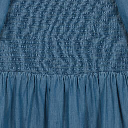 Molo-Teen Girls Blue Chambray Dress | Childrensalon Outlet