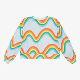 Molo-Teen Girls Blue Cotton Sweatshirt | Childrensalon Outlet