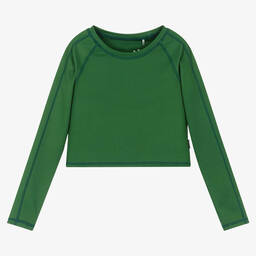 Molo-Teen Girls Dark Green Sports Top | Childrensalon Outlet