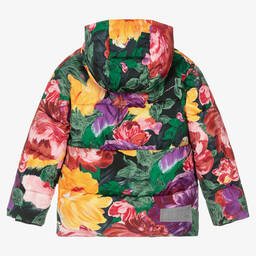 مولو-جاكيت بافر بطبعة ورود تينز بناتي | Childrensalon Outlet