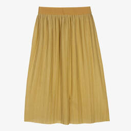Molo-Золотистая плиссированная юбка с блестками | Childrensalon Outlet
