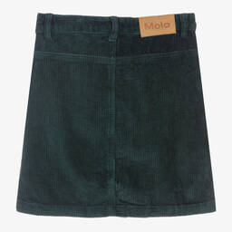 Molo-Teen Girls Green Cotton Skirt | Childrensalon Outlet
