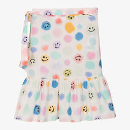 Molo-Teen Girls Ivory Cotton Beach Skirt | Childrensalon Outlet