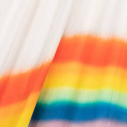 Molo-فستان تينز بناتي قطن عضوي بوبلين لون عاجي | Childrensalon Outlet