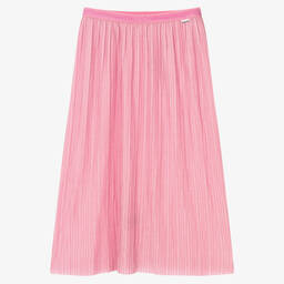 Molo-Teen Girls Pink Pleated Skirt | Childrensalon Outlet