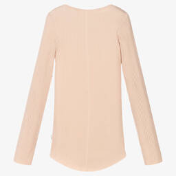 Molo-توب تينز بناتي قطن عضوي جيرسي لون زهري | Childrensalon Outlet