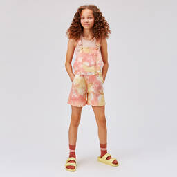 Molo-Розовый полукомбинезон с эффектом тай-дай | Childrensalon Outlet