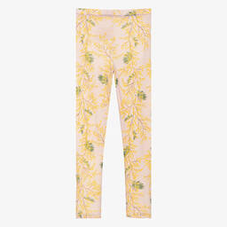 Molo-Teen Girls Pink Wool Thermal Leggings | Childrensalon Outlet