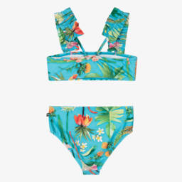 Molo-Teen Girls Tropical Floral Swimsuit | Childrensalon Outlet