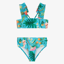 Molo-Teen Girls Tropical Floral Swimsuit | Childrensalon Outlet
