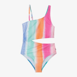 Molo-Teen Girls Vibrant Stripe Swimsuit | Childrensalon Outlet