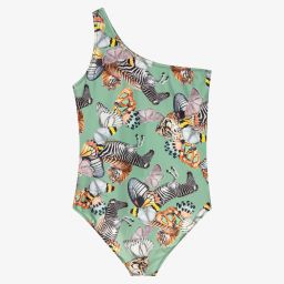 Molo-Зеленый купальник для подростков (UPF50+) | Childrensalon Outlet