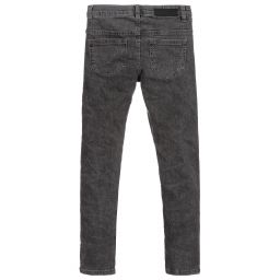 Molo-Teen Grey Slim-Fit Jeans | Childrensalon Outlet
