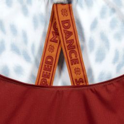 Molo-Teen Ivory Leopard Sports Top | Childrensalon Outlet