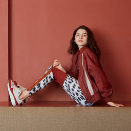 Molo-Teen Leopard Print Leggings | Childrensalon Outlet