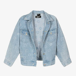 Molo-Teen Light Blue Denim Jacket | Childrensalon Outlet