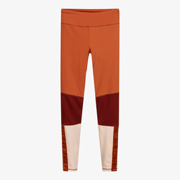 Molo-Teen Orange Sports Leggings  | Childrensalon Outlet