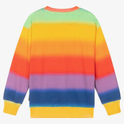 Molo-سويتشيرت تينز قطن عضوي بألوان قوس قزح | Childrensalon Outlet