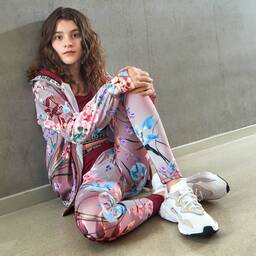 Molo-Teen Pink Floral Leggings | Childrensalon Outlet