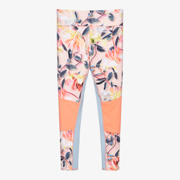 Molo-Teen Pink Floral Leggings | Childrensalon Outlet