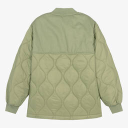 Molo-جاكيت واقي من المطر مبطن لون أخضر | Childrensalon Outlet