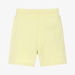 Molo-Yellow Organic Cotton Shorts | Childrensalon Outlet