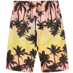 Molo-Желто-розовые хлопковые шорты | Childrensalon Outlet