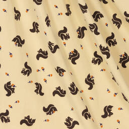 Molo-فستان أطفال قطن عضوي جيرسي لون أصفر | Childrensalon Outlet