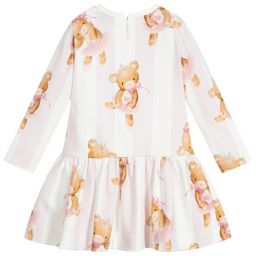 Monnalisa-Платье из хлопкового джерси для малышей | Childrensalon Outlet